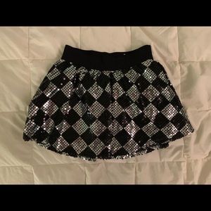 Justice girls skirt worn once size 7 girls